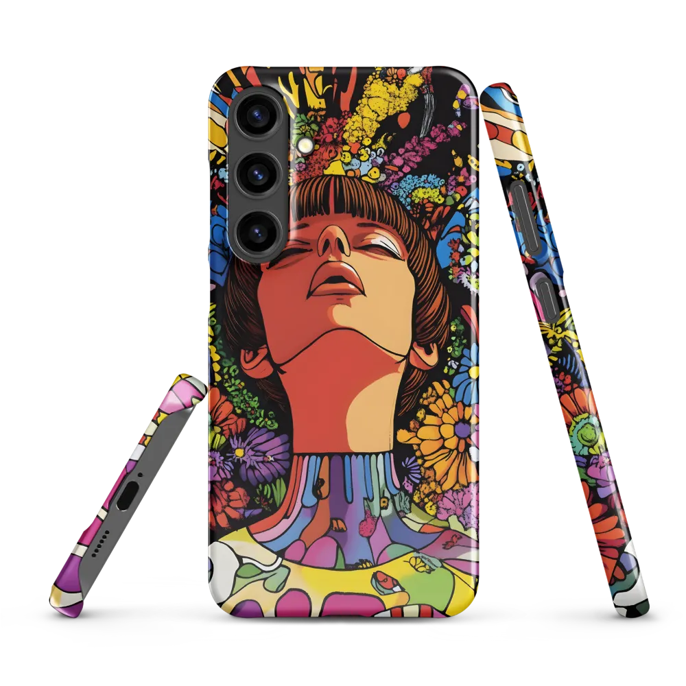 Vibrant Ecstasy: A Psychedelic Portrait