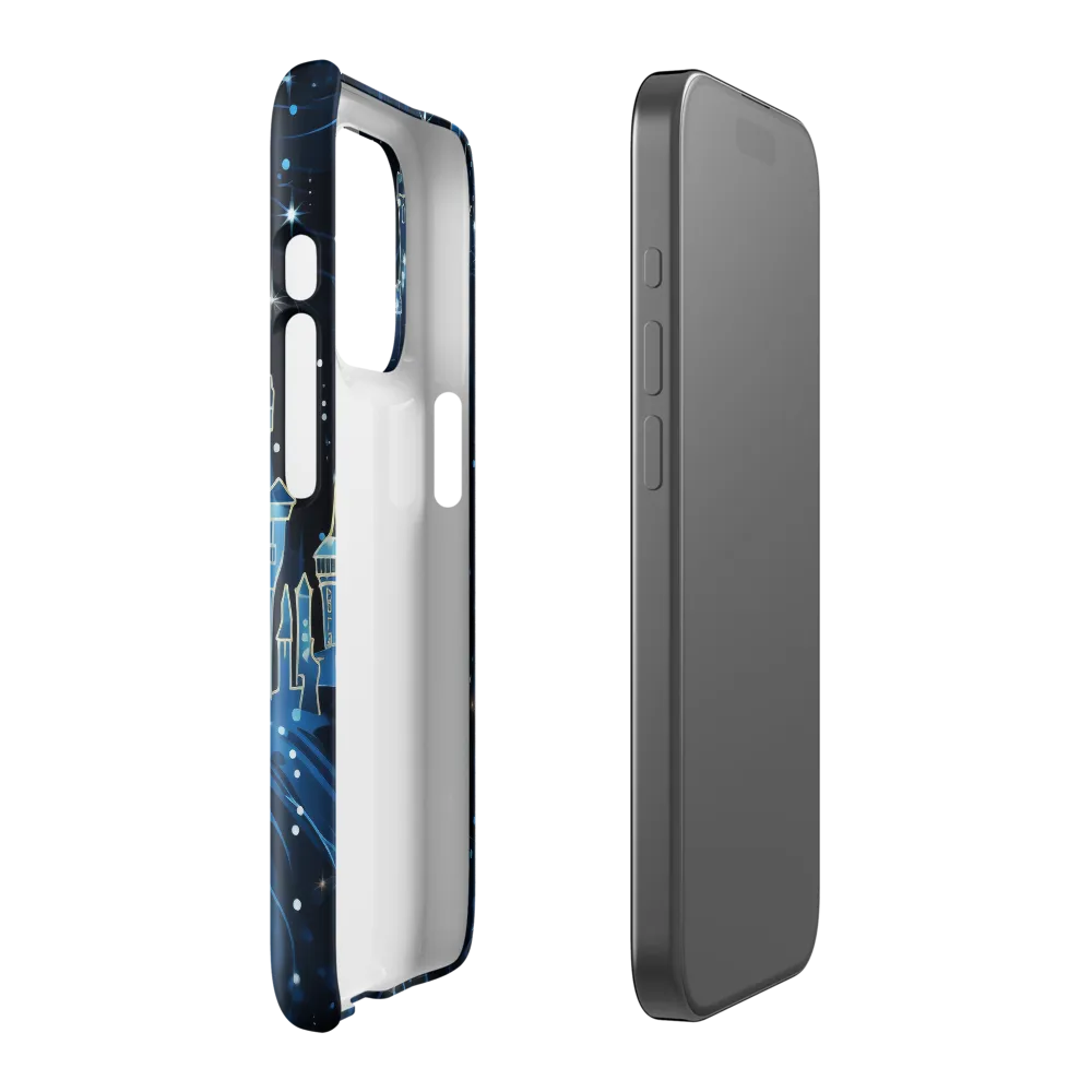Dreamy Castles in a Starry Sky | Phone Case |  15 Pro | Snap Case | Glossy
