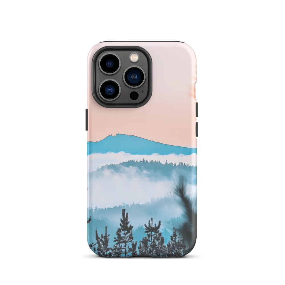 Tranquil Dawn Over Mountains | Phone Case |  13 Pro | Tough Case | Matte