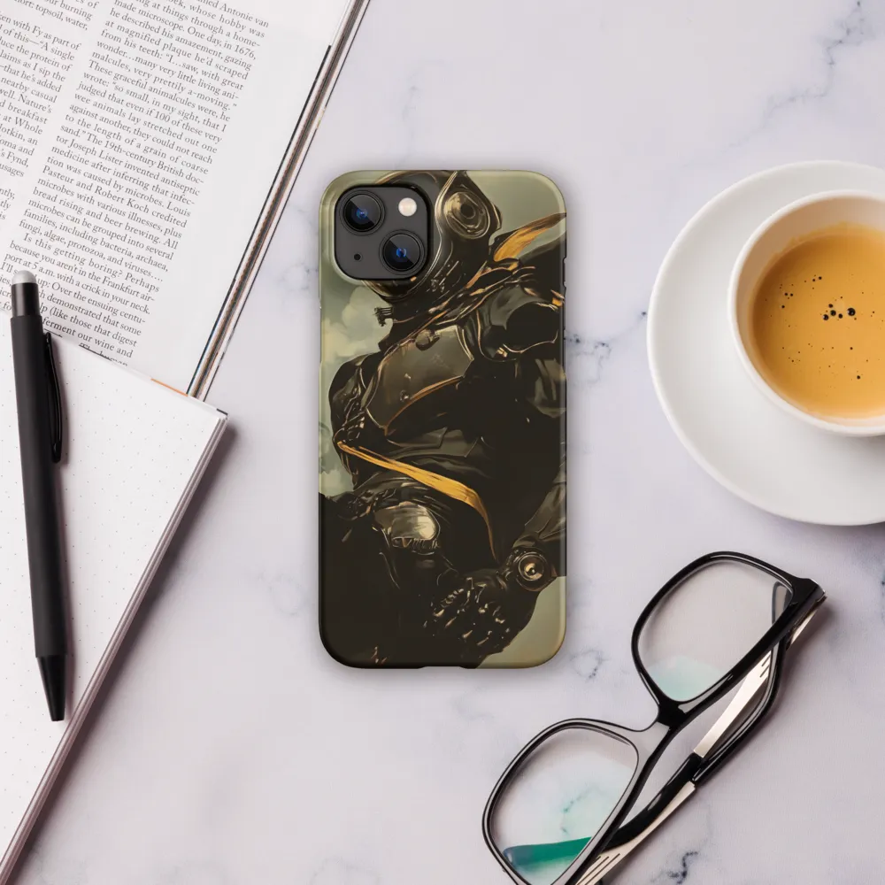 Ethereal Explorer: The Enigmatic Astronaut | Phone Case |  14 Plus | Snap Case | Matte