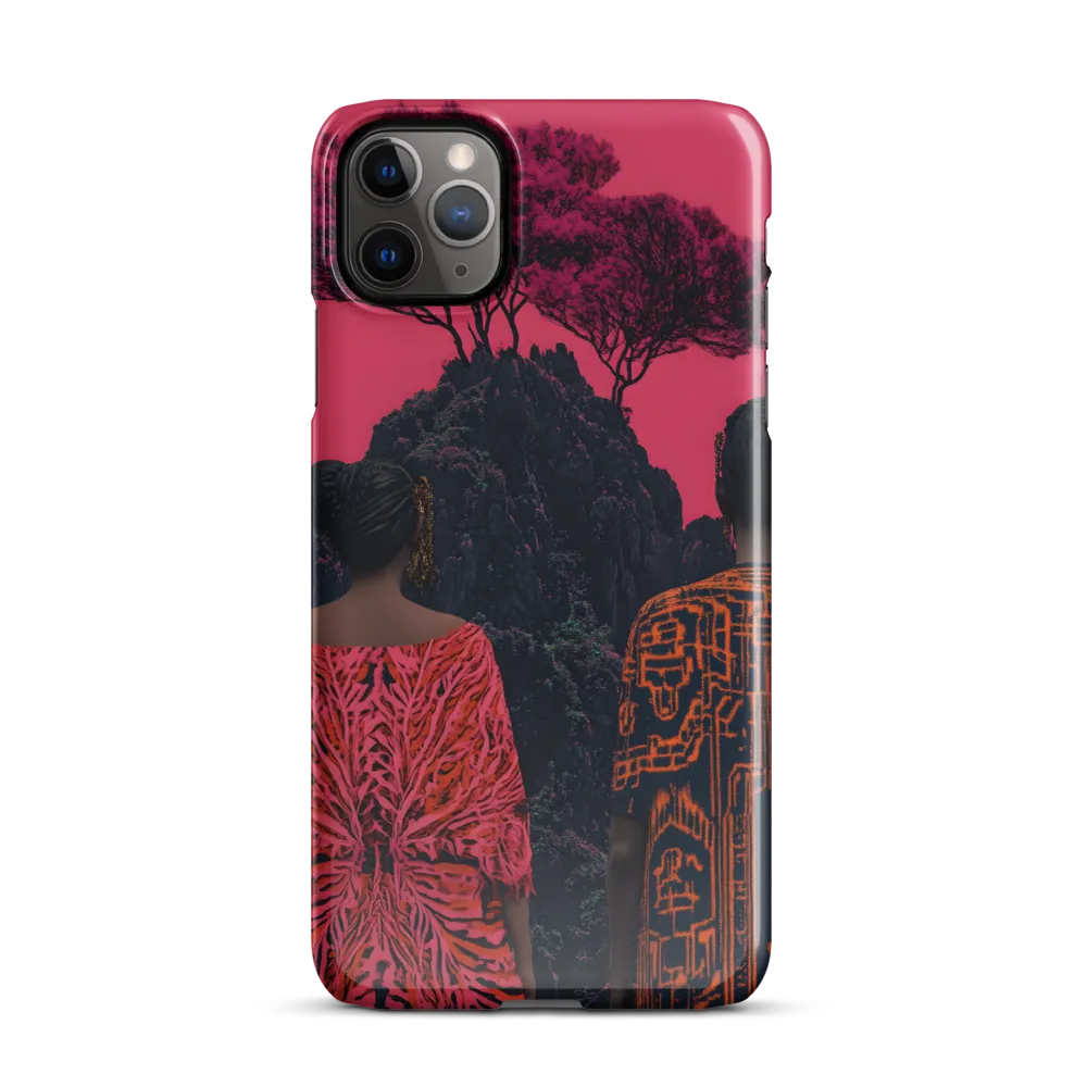 Bold Reflections: A Cultural Encounter | Phone Case |  11 Pro Max | Snap Case | Glossy