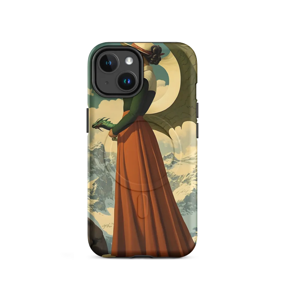 Mystic Harmony: The Dragon Keeper | Phone Case |  14 | MagSafe® Tough Case | Matte