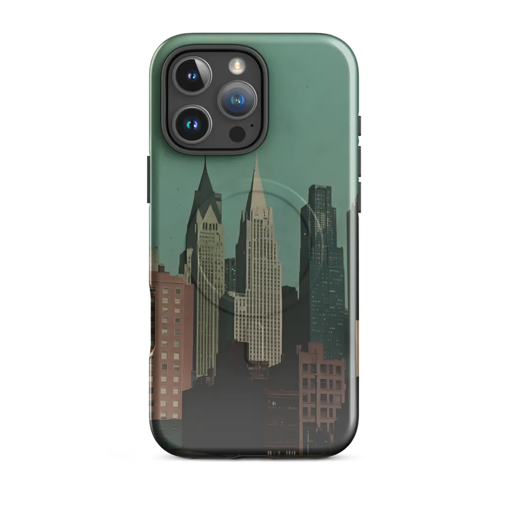 Urban Nostalgia: A Retro Cityscape