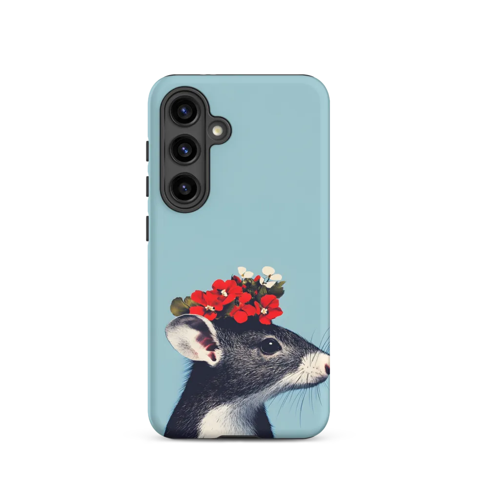 Whimsical Flora: A Mouse's Floral Crown