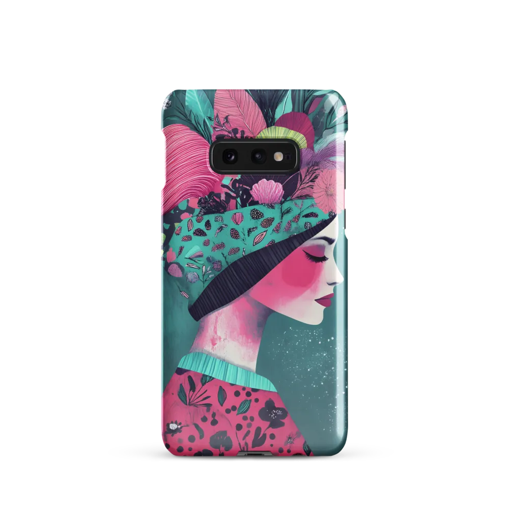 Whimsical Floral Portrait