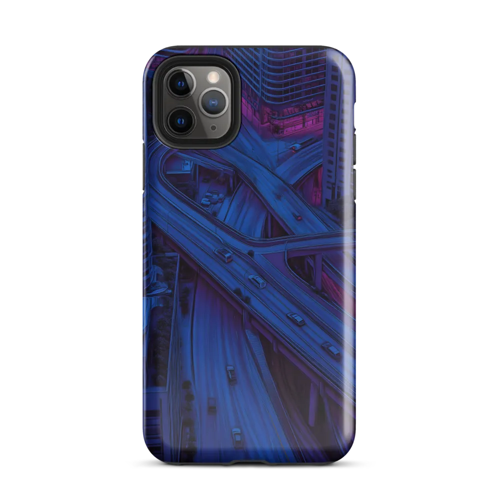 Urban Pulse: A Futuristic Drive | Phone Case |  11 Pro Max | Tough Case | Glossy