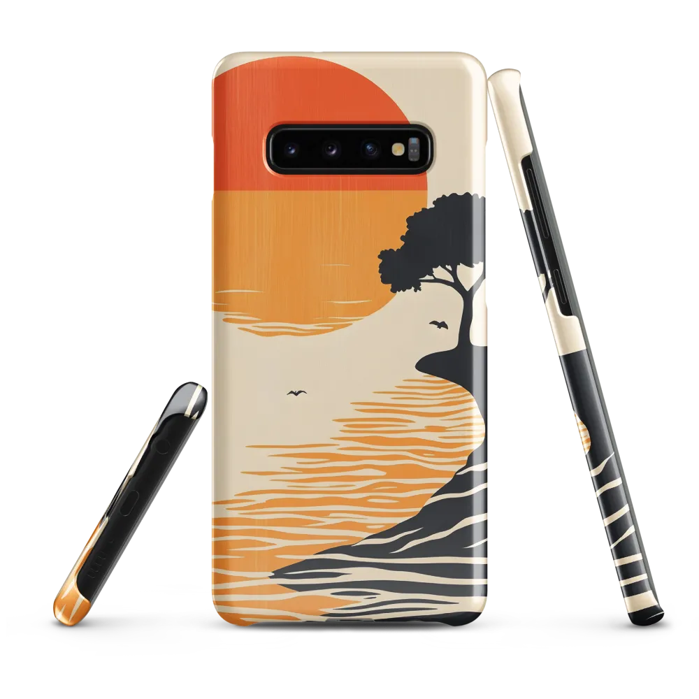 Serene Sunset | Phone Case |  S10 Plus | Snap Case | Glossy