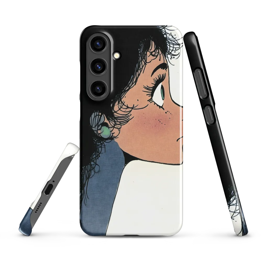 Whispers of Contemplation | Phone Case |  S24 Plus | Snap Case | Glossy