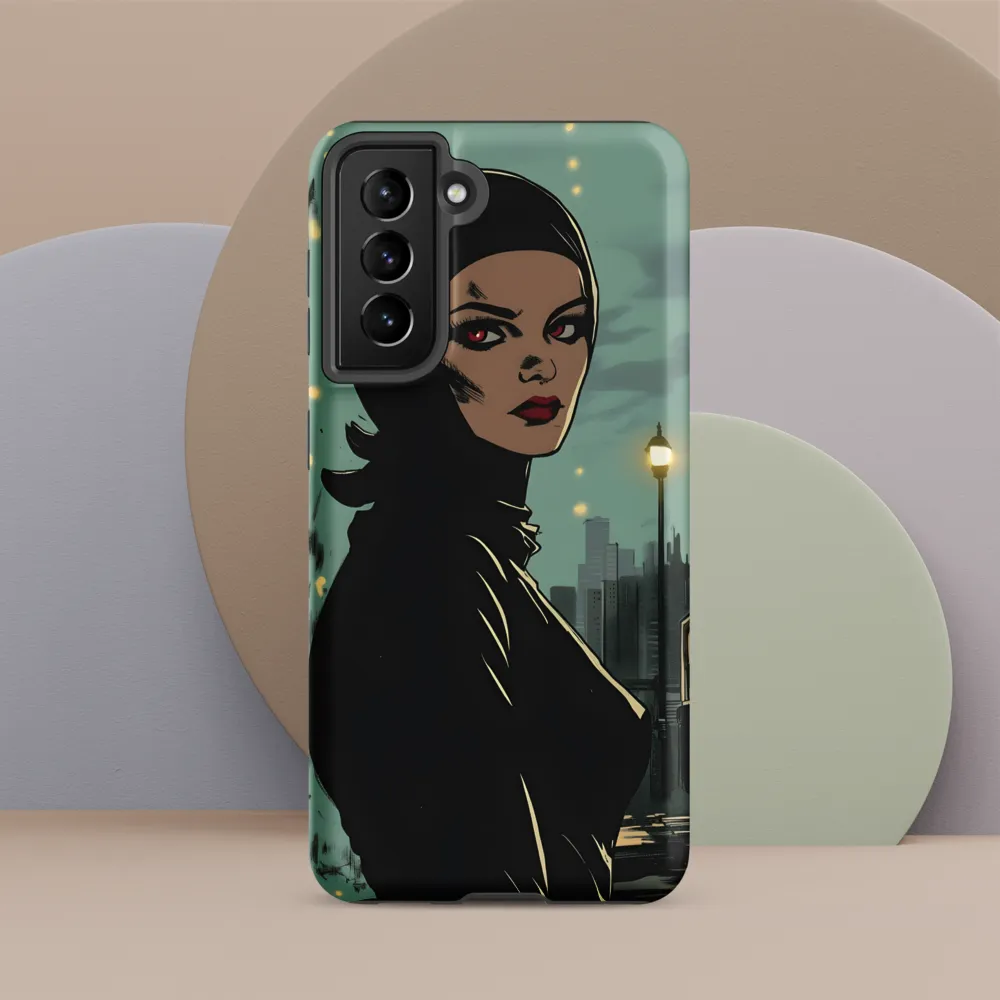 Shadows of Intrigue | Phone Case |  S21 | Tough Case | Matte