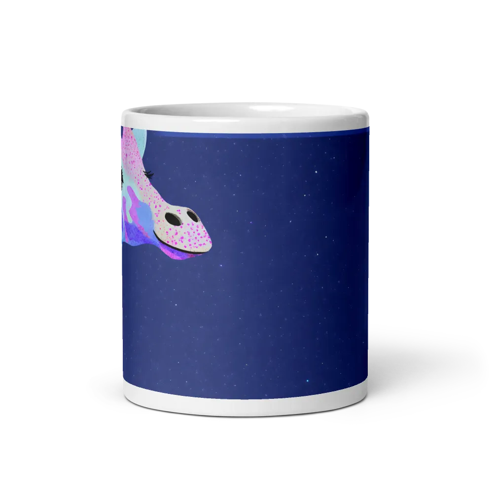 Whimsical Giraffe Under the Stars | Mugs | Multiple Sizes & Colors