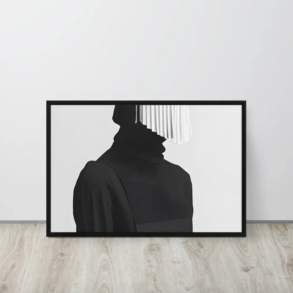 Veil of Mystery | Canvas with Black Frame | 20″×30″