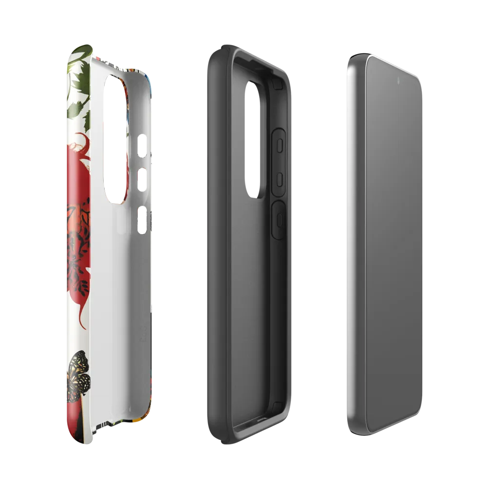 Floral Dreams | Phone Case |  S23 | Tough Case | Glossy