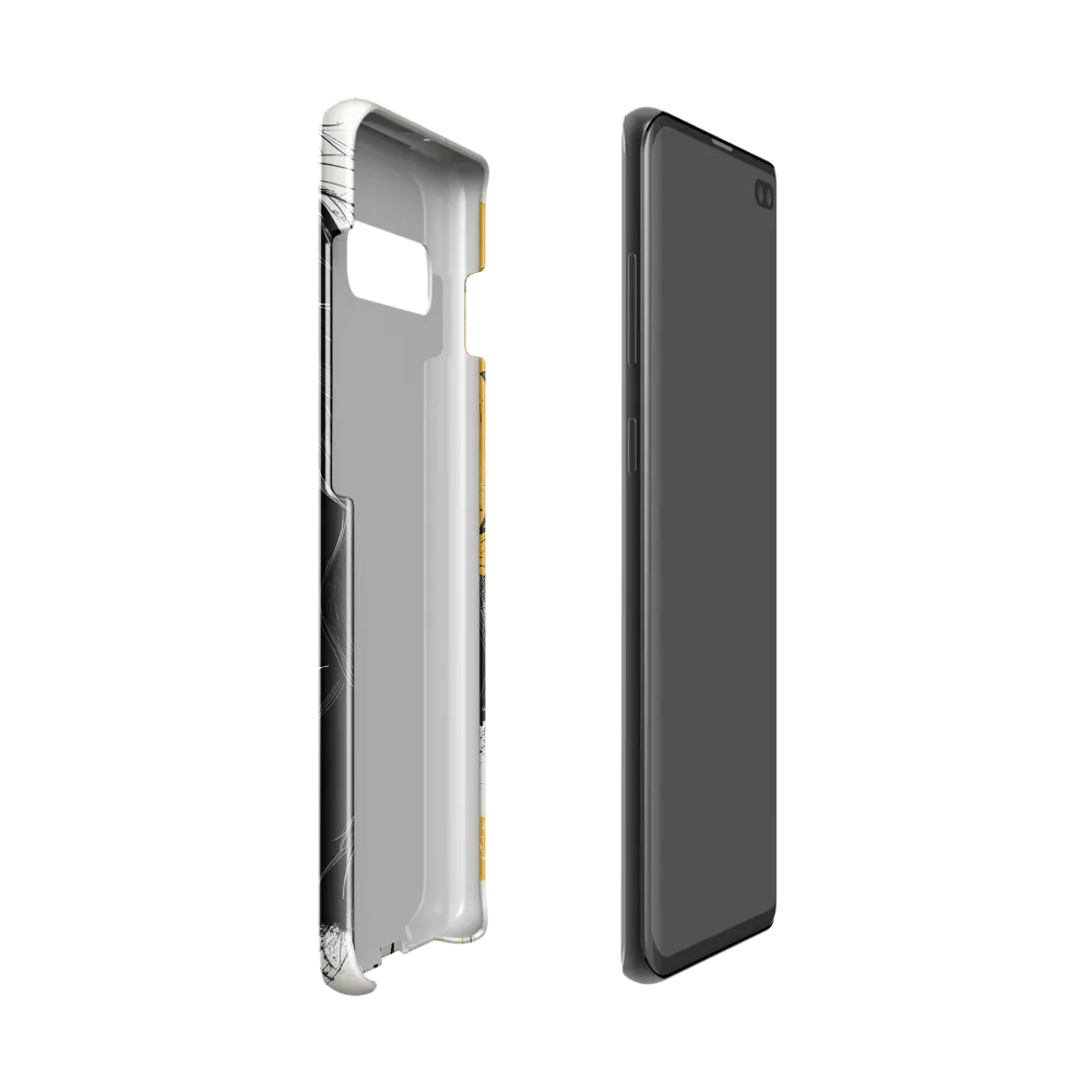 Whispers of Serenity | Phone Case |  S10 | Snap Case | Glossy