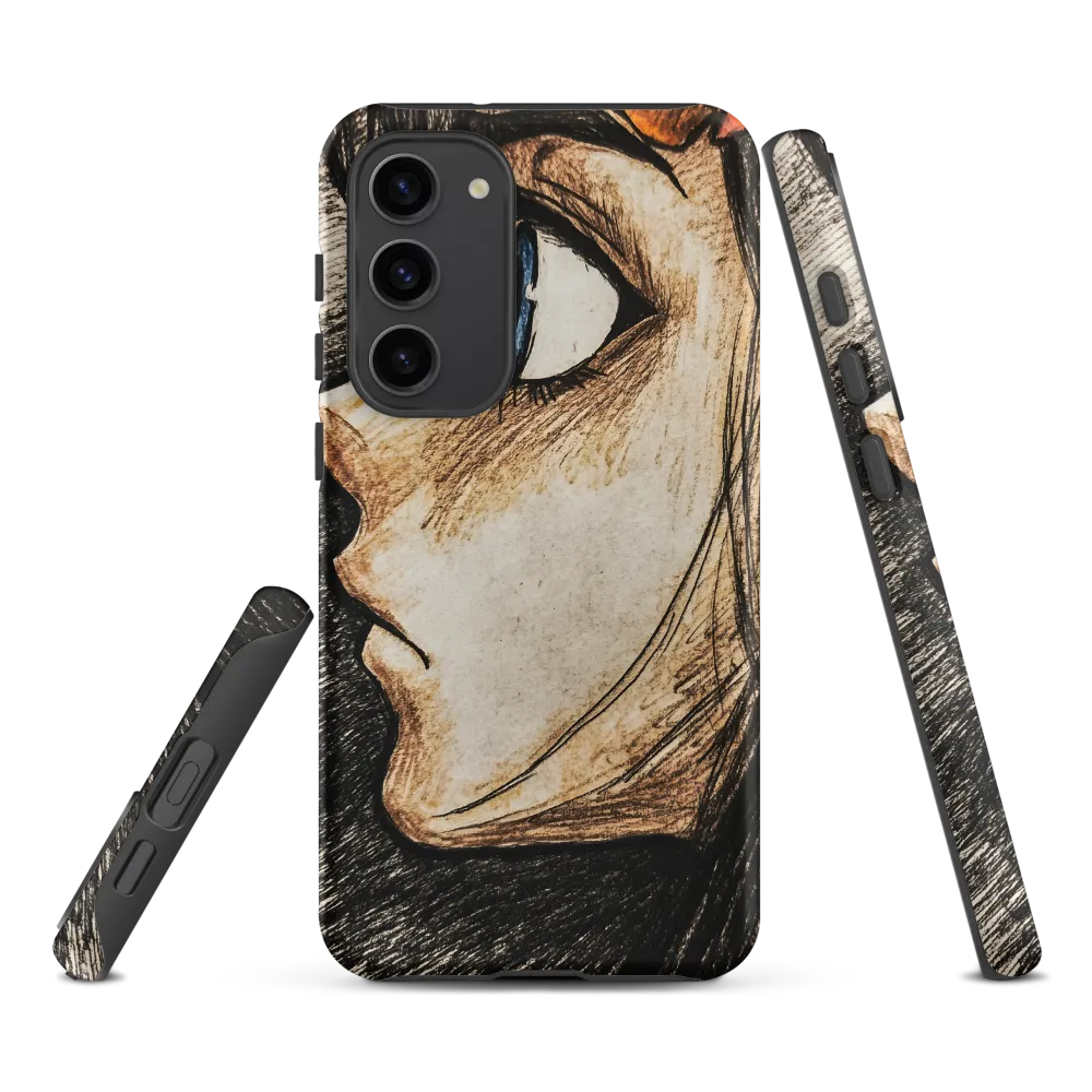 Reflections in Profile | Phone Case |  S23 Plus | Tough Case | Matte