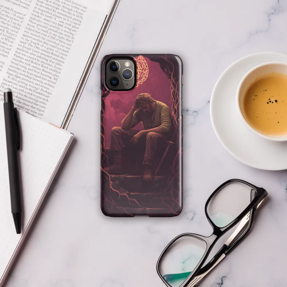 In the Depths of Contemplation | Phone Case |  11 Pro Max | Snap Case | Glossy