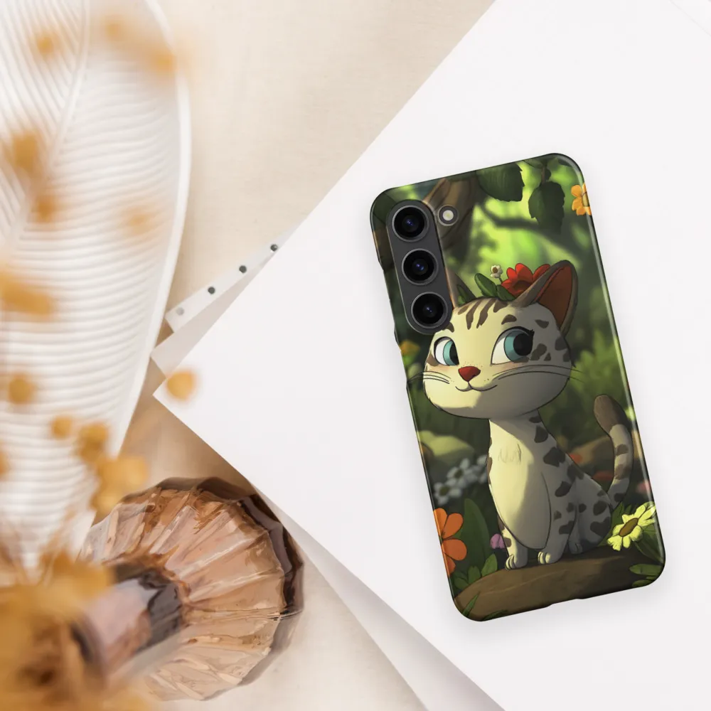 Whimsical Forest Cat