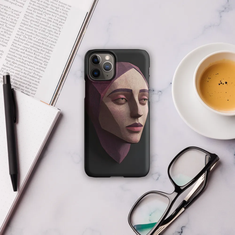 Geometric Elegance: A Contemporary Portrait
