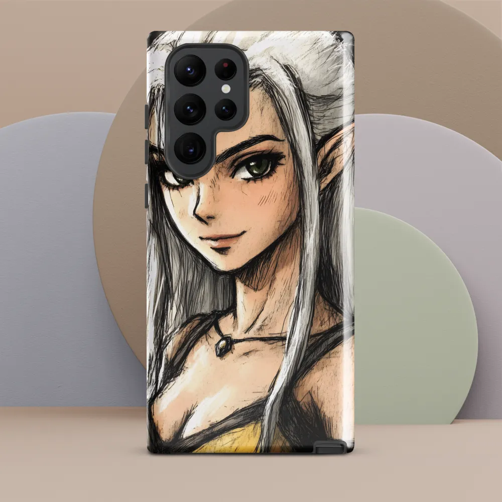 Ethereal Elegance: The Elf's Portrait