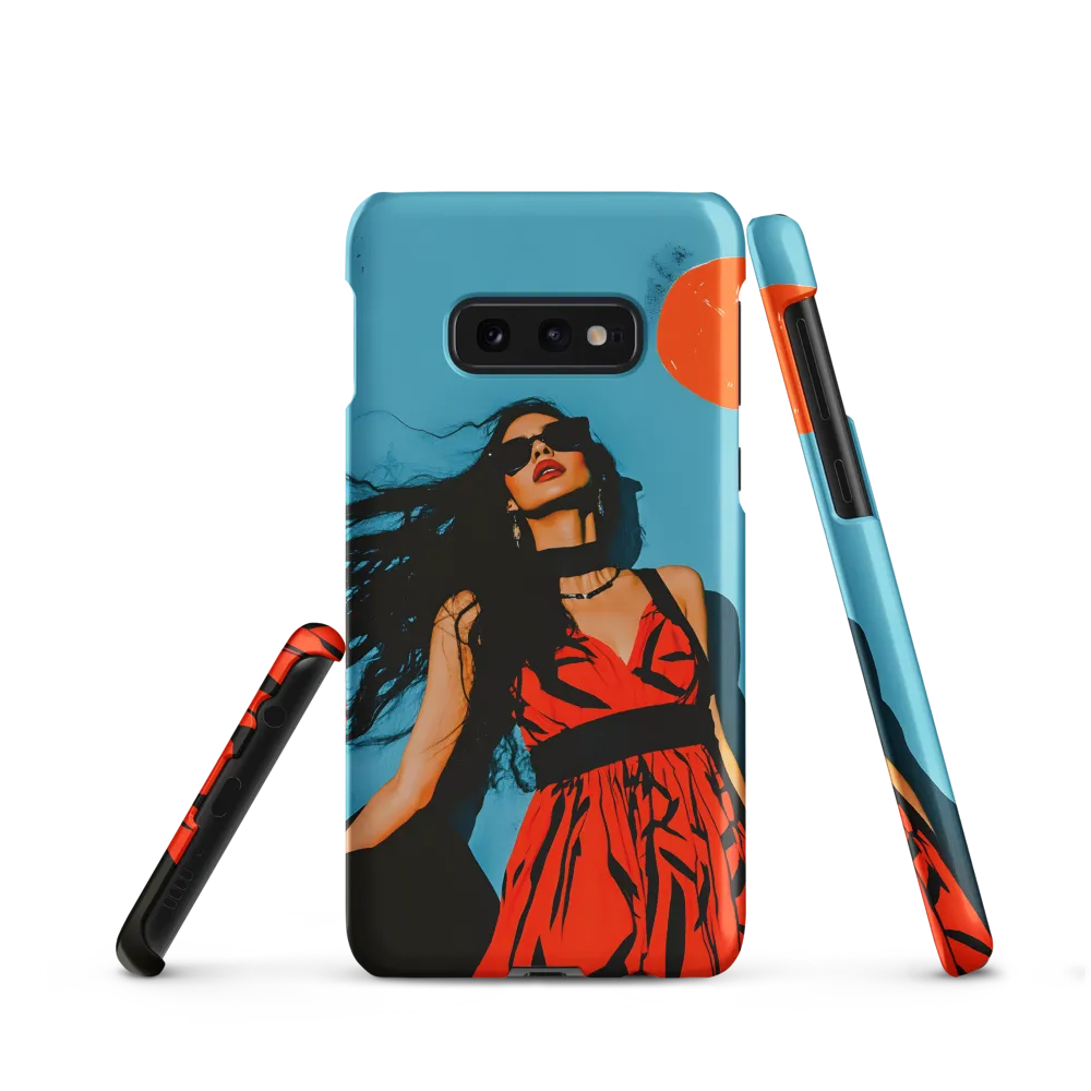 Sunset in Fashion: A Modern Portrait