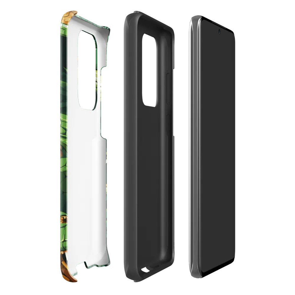 Fierce Crocodilian Medley | Phone Case |  S20 Ultra | Tough Case | Glossy