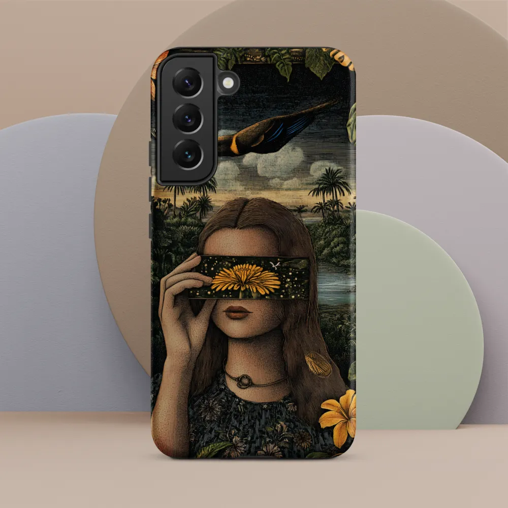 Veil of Nature: A Surreal Embrace