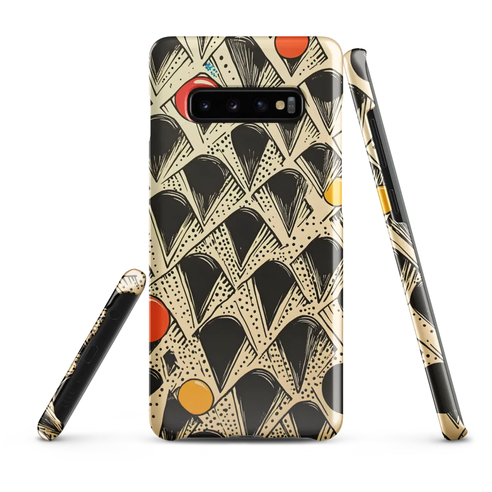 Rhythms of Geometry | Phone Case |  S10 Plus | Snap Case | Glossy