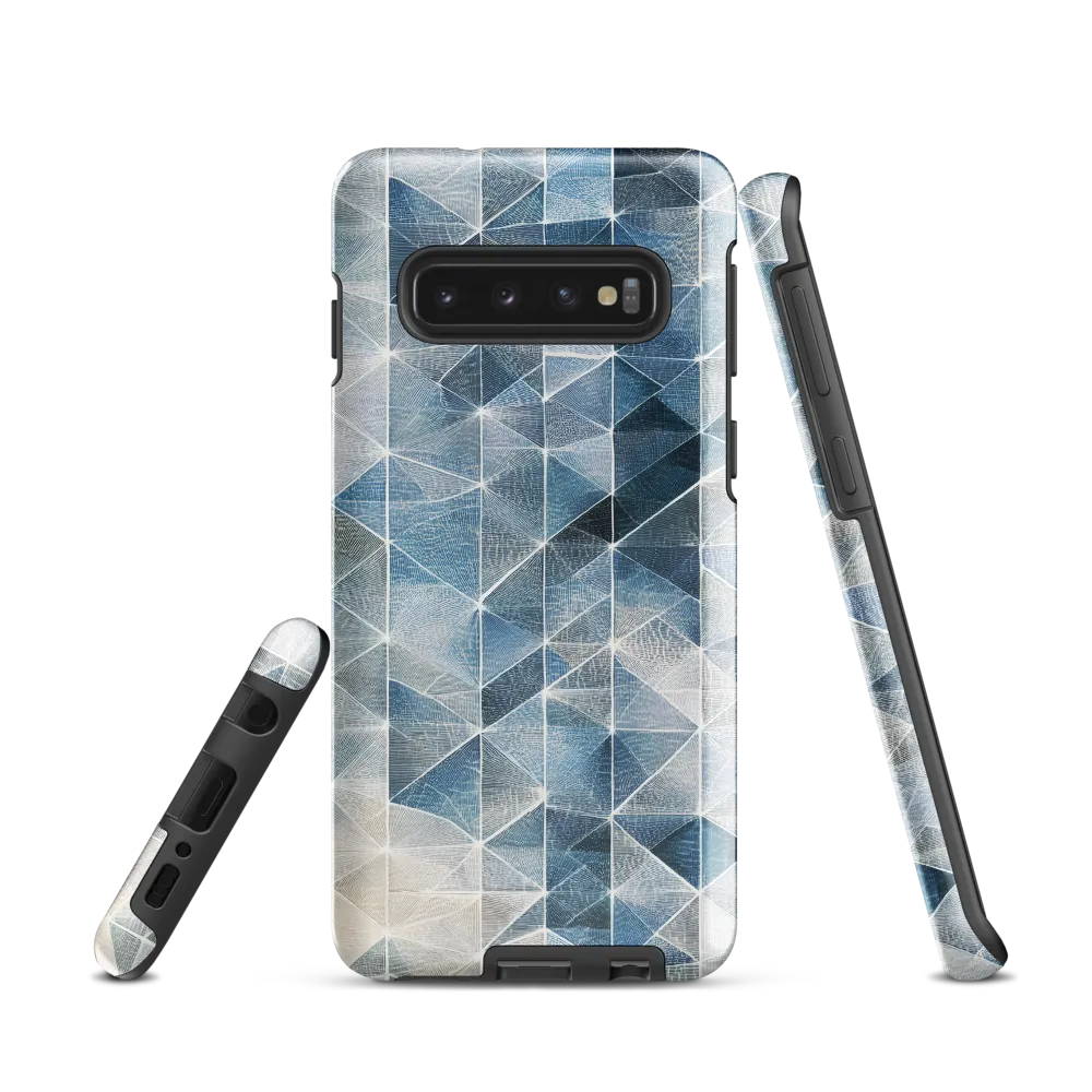 Geometric Harmony in Blue
