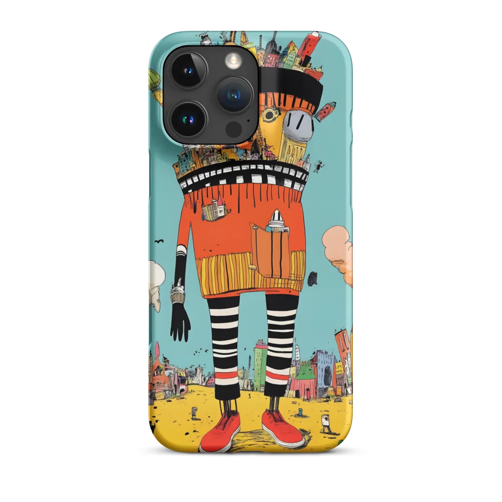 Urban Fantasia: A Whimsical Encounter | Phone Case |  16 Pro Max | Snap Case | Matte