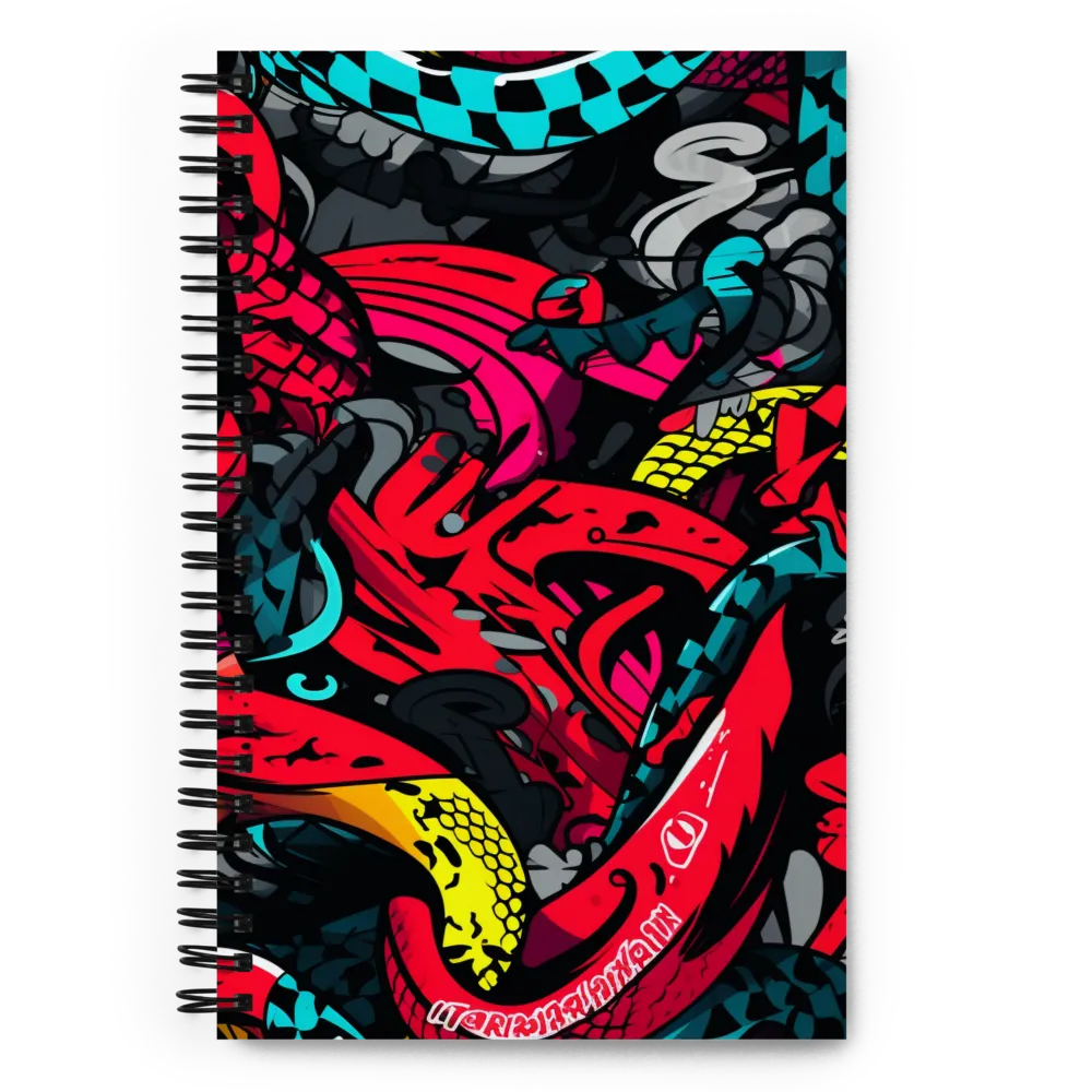 Chaos of Serpents | Spiral Notebook