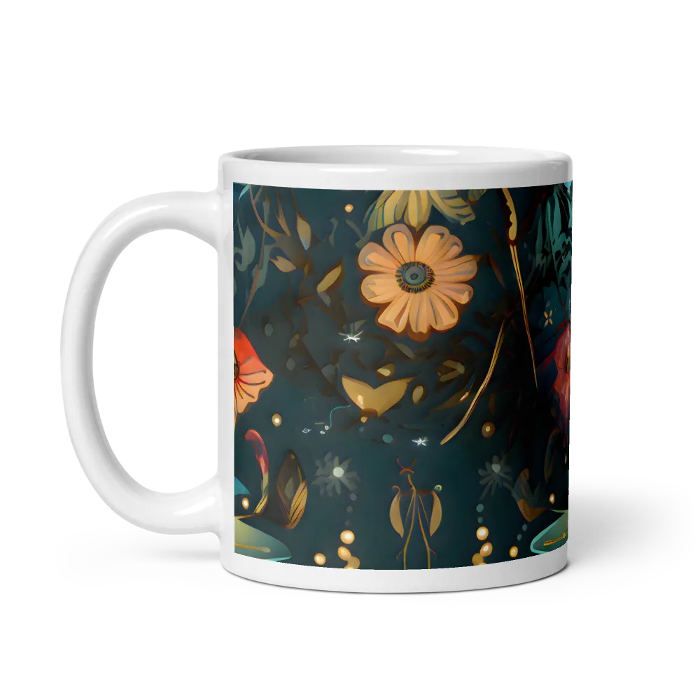 Whimsical Insect Symphony | Mug with White inside | 11 oz