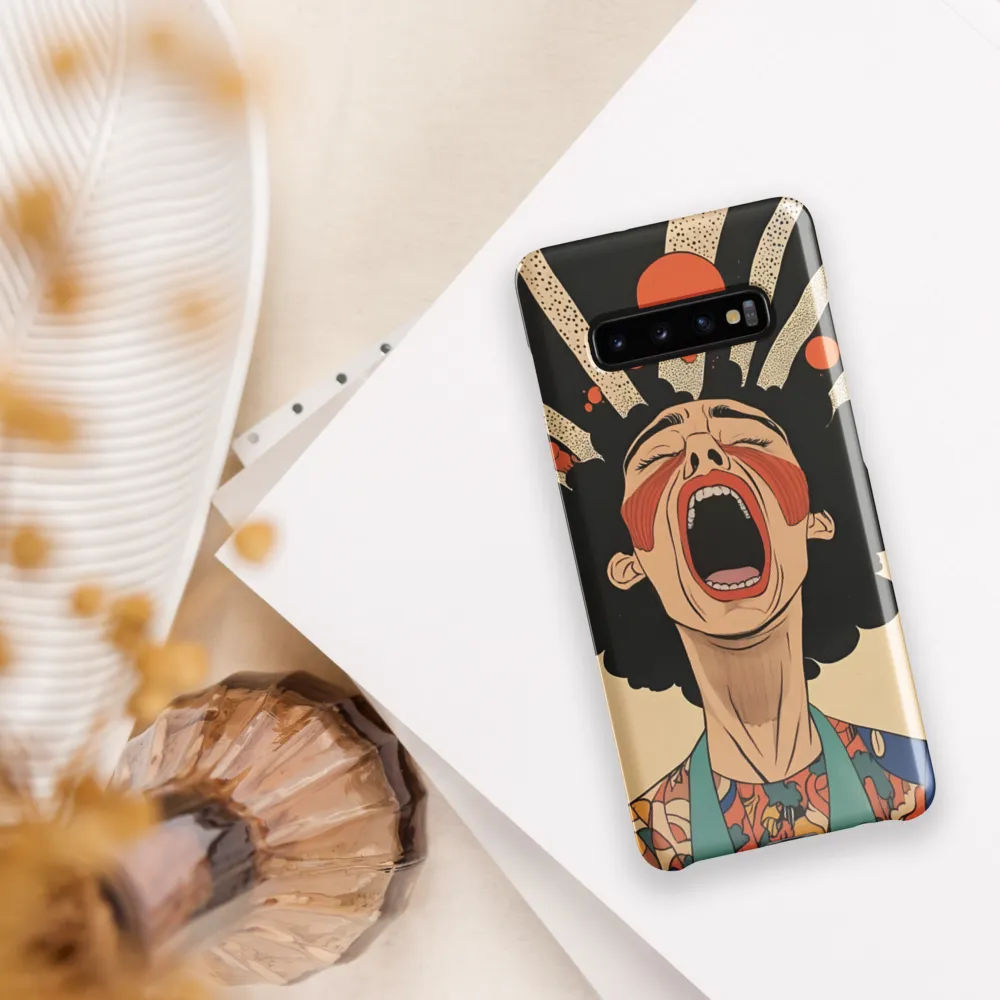 Echoes of Expression | Phone Case |  S10 Plus | Snap Case | Glossy