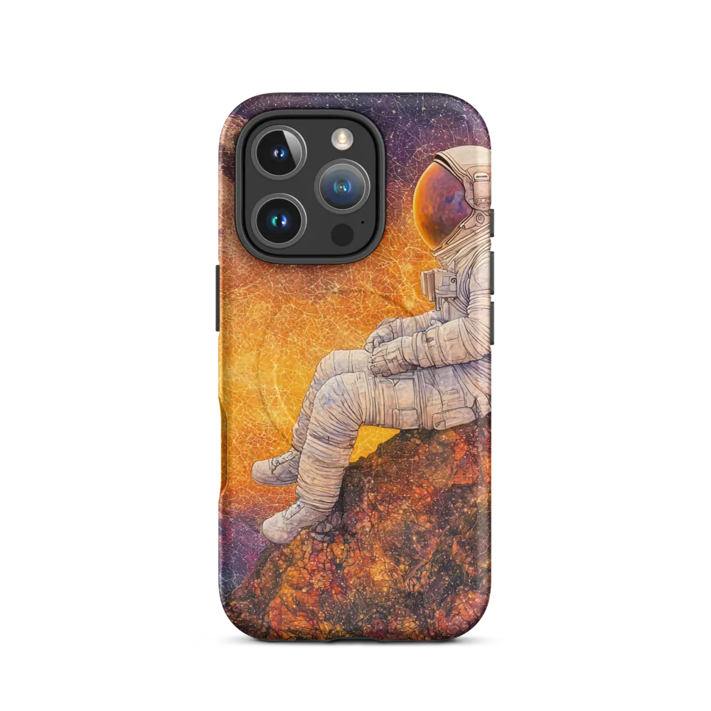 Cosmic Contemplation | Phone Case |  16 Pro | MagSafe® Tough Case | Matte