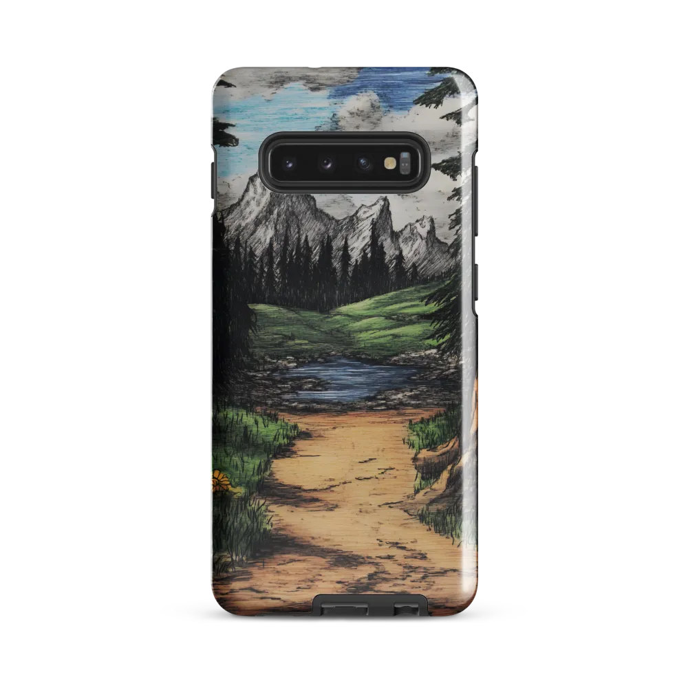 Pathway to Serenity | Phone Case |  S10 Plus | Tough Case | Glossy