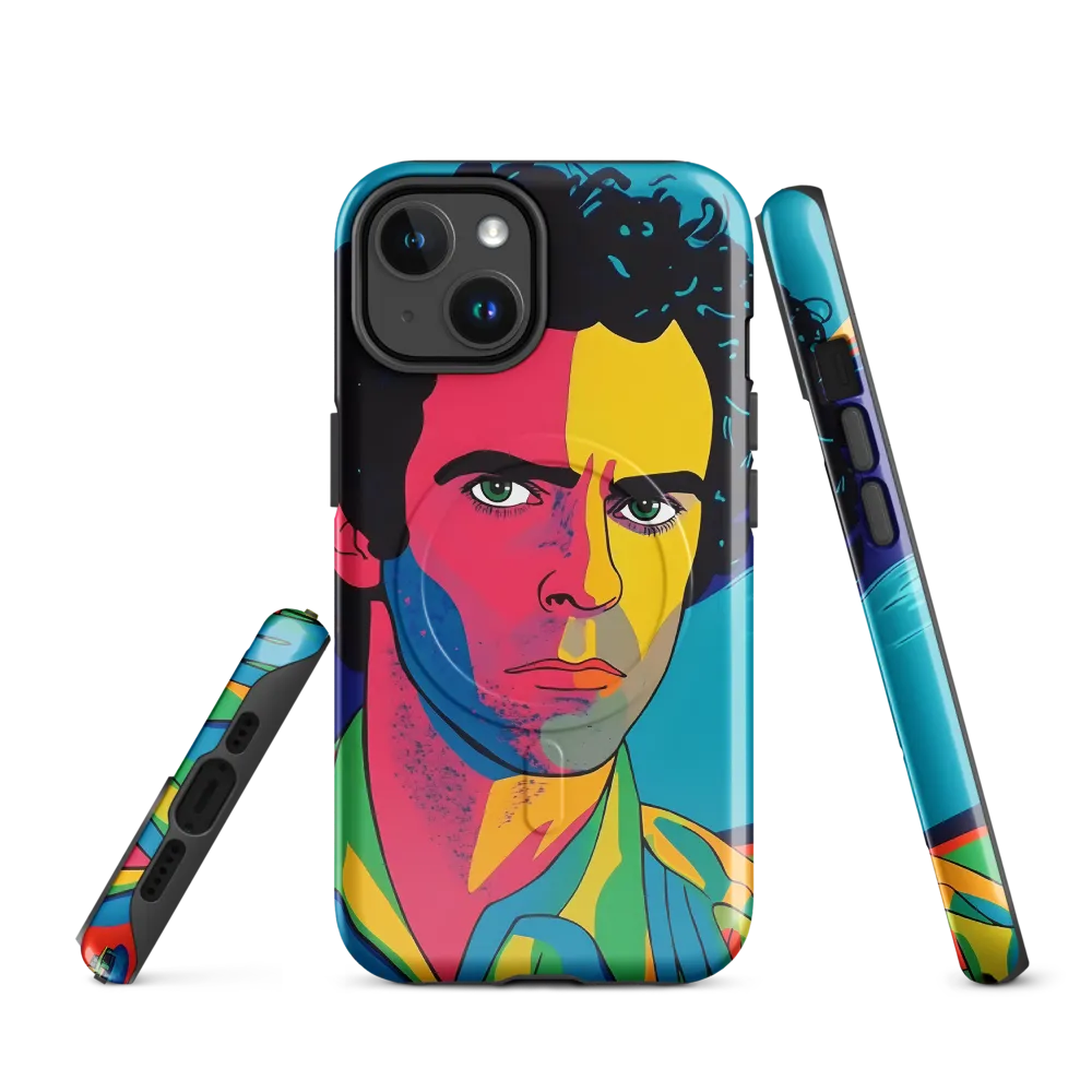 Electric Visage: A Portrait of Vibrance