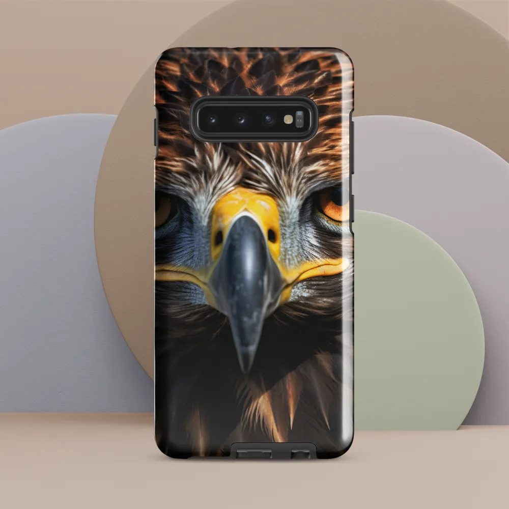 The Intensity of the Eagle | Phone Case |  S10 Plus | Tough Case | Glossy