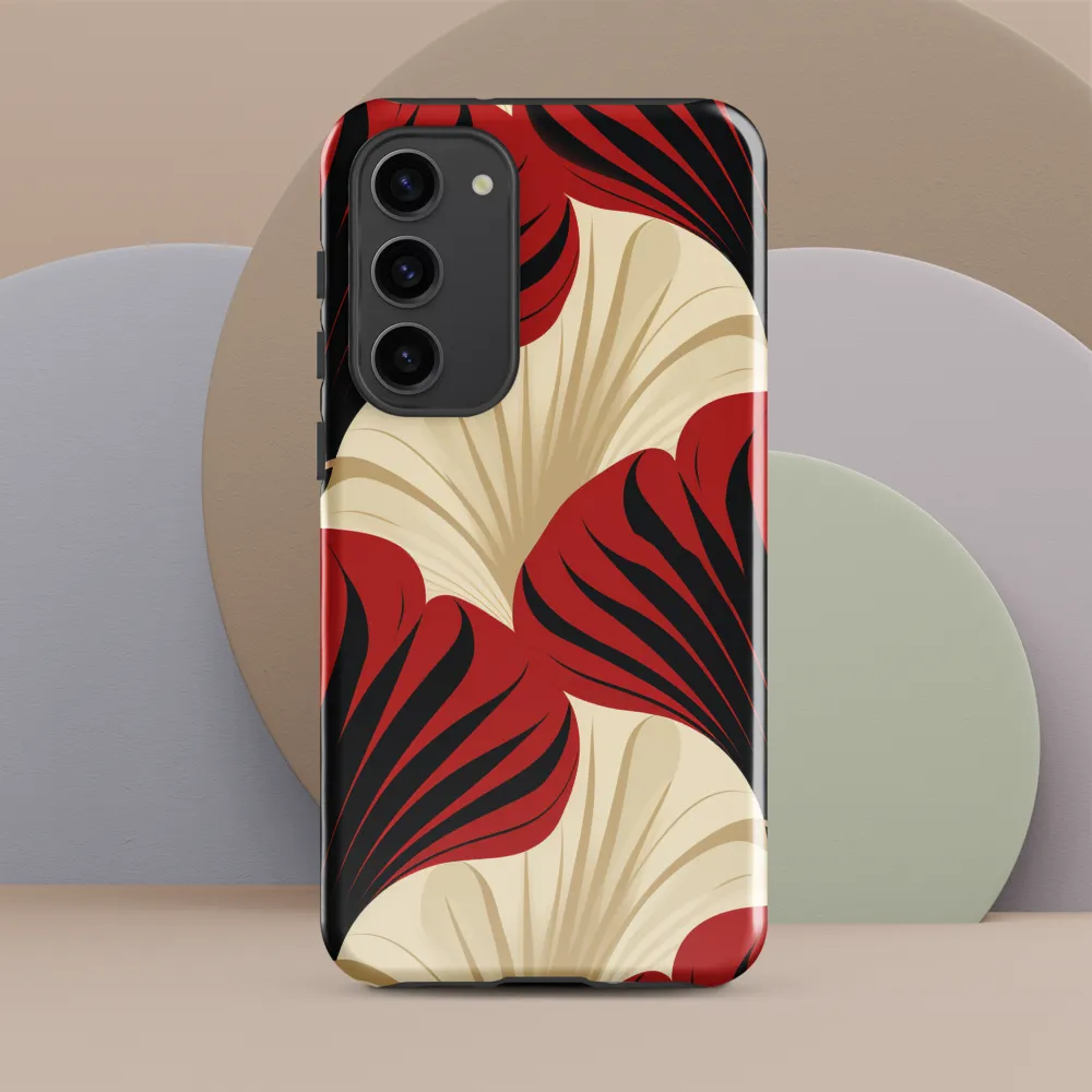 Elegance in Bloom: An Art Deco Floral Reverie