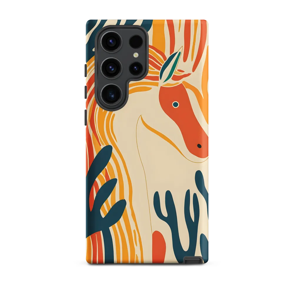 Whimsical Unicorn in a Lush Landscape