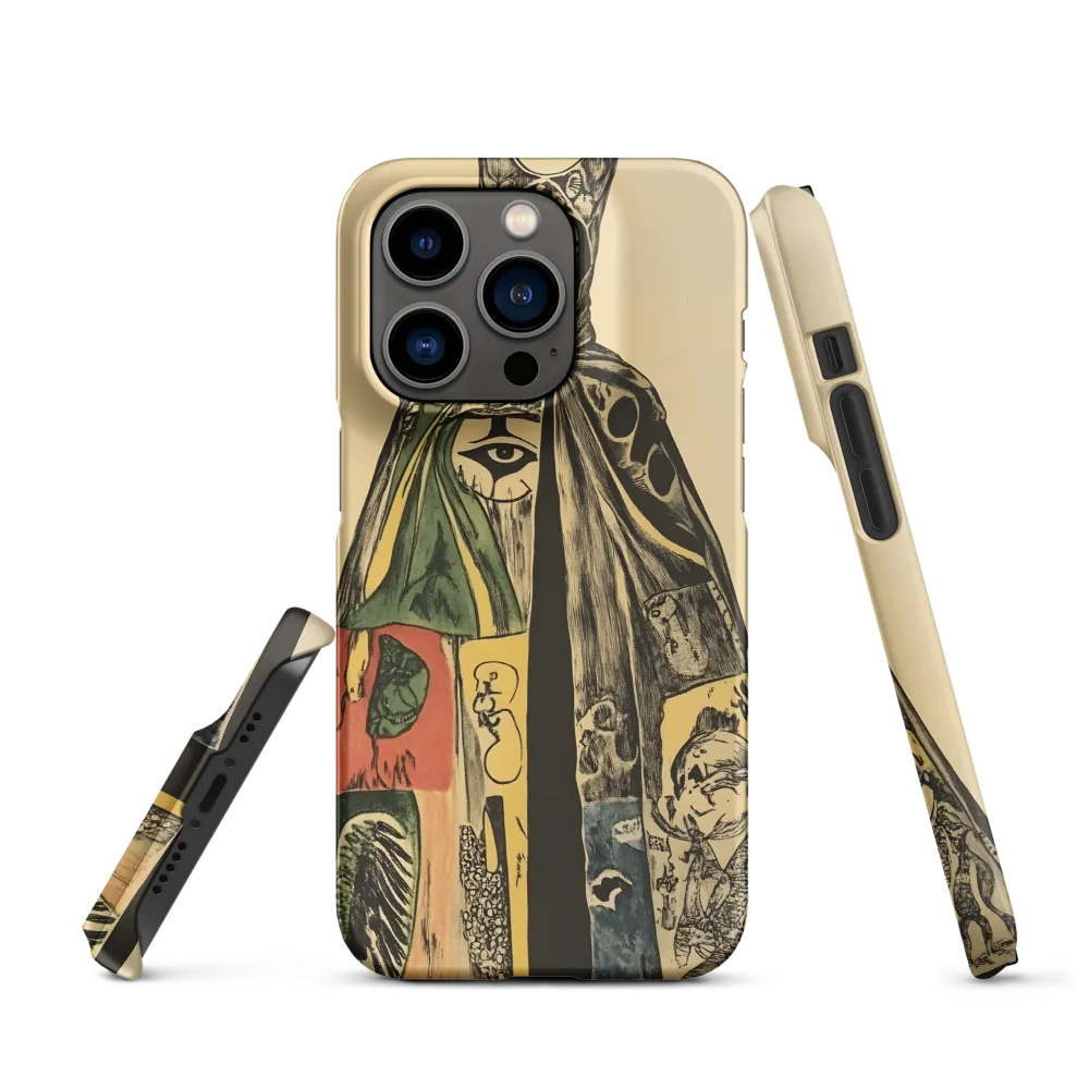 Mystical Cloak of Symbols | Phone Case |  14 Pro | Snap Case | Matte