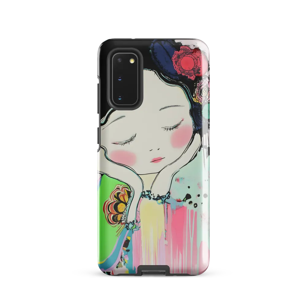 Whispers of Contemplation | Phone Case |  S20 | Tough Case | Glossy