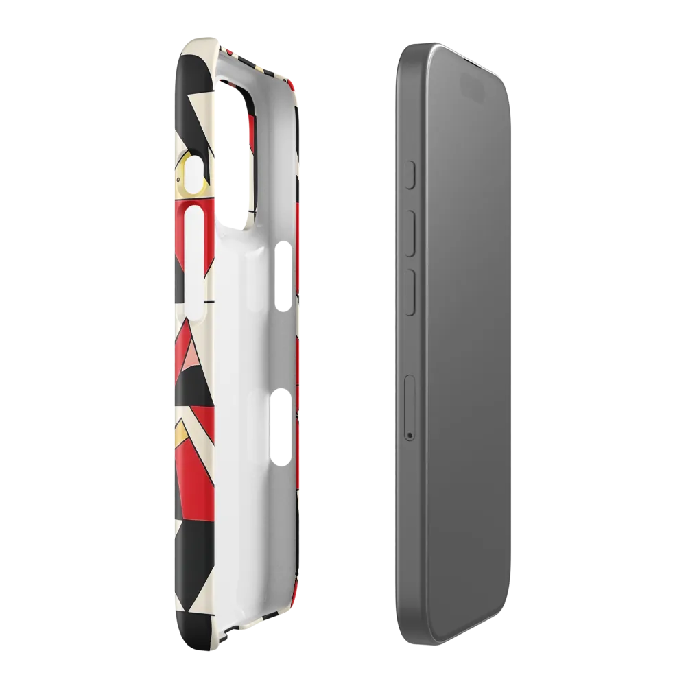 Dynamic Geometric Harmony | Phone Case |  16 Pro | Snap Case | Glossy