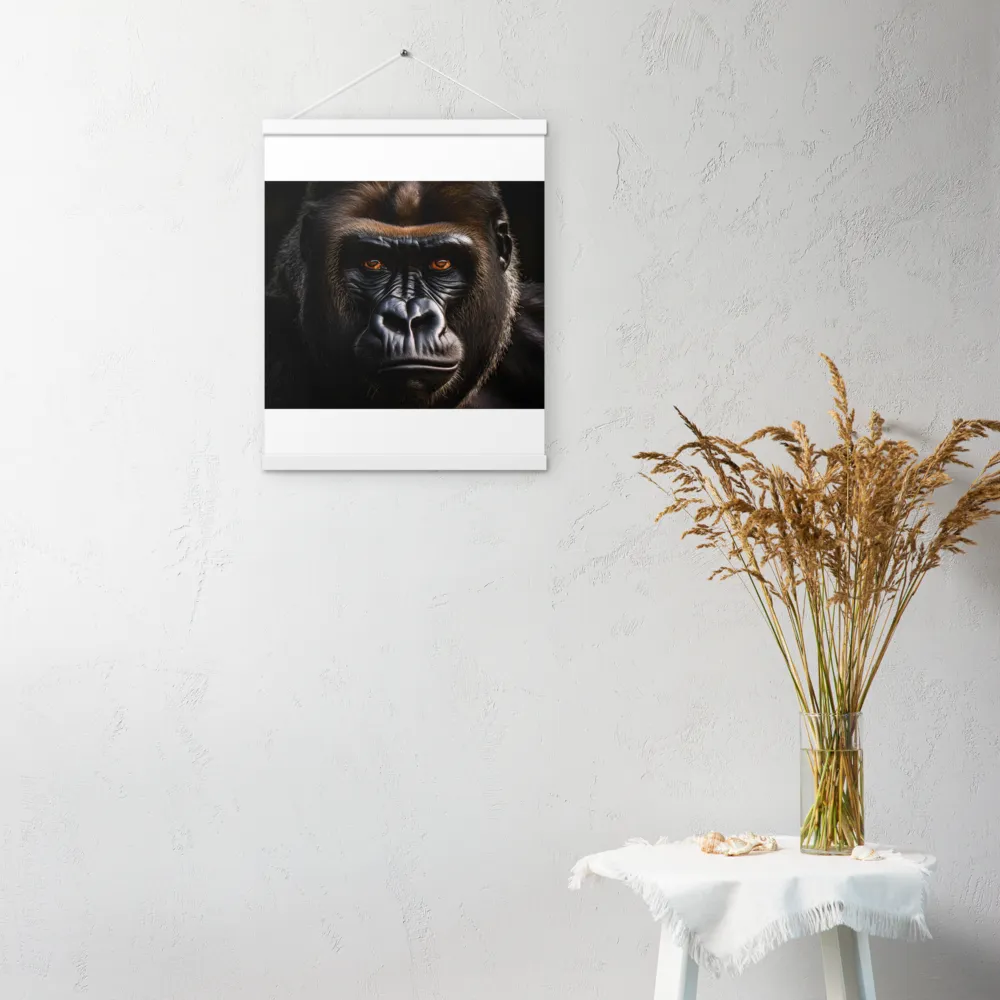 Majestic Gaze | Poster With White Wood Hanger | 16″×20″