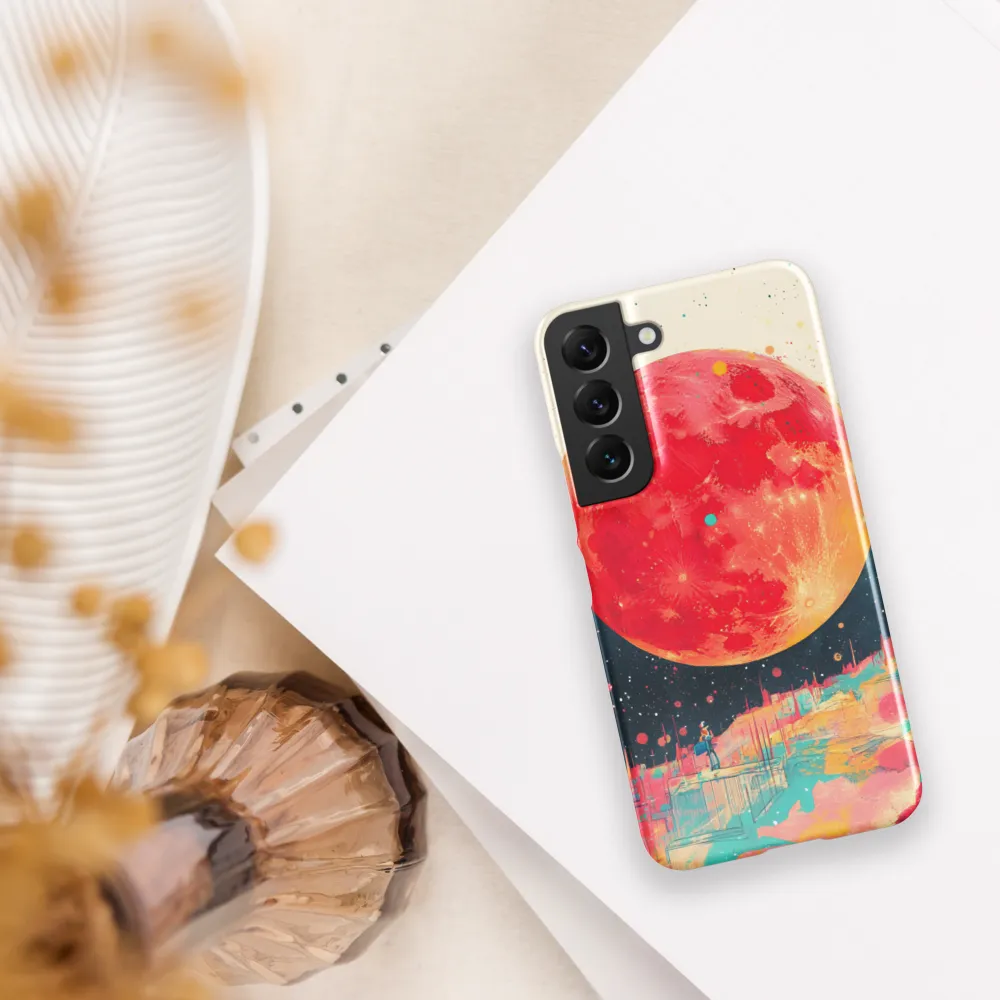 Crimson Dreams: A Lunar Exploration