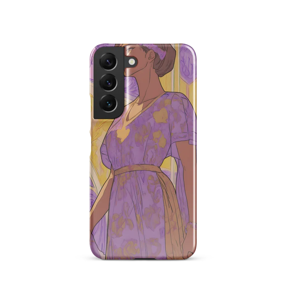 Elegance in Floral Harmony | Phone Case |  S22 | Snap Case | Glossy