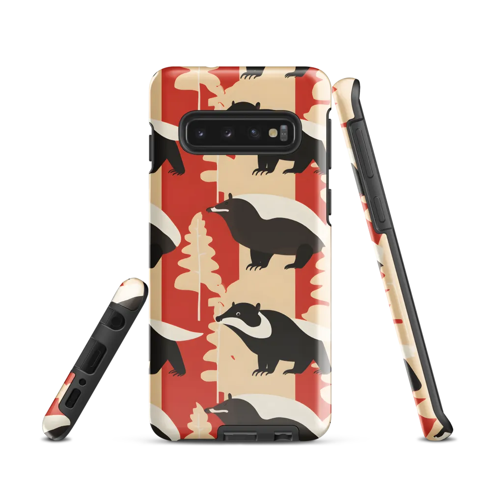 Wildlife Pattern: The Badger Tale