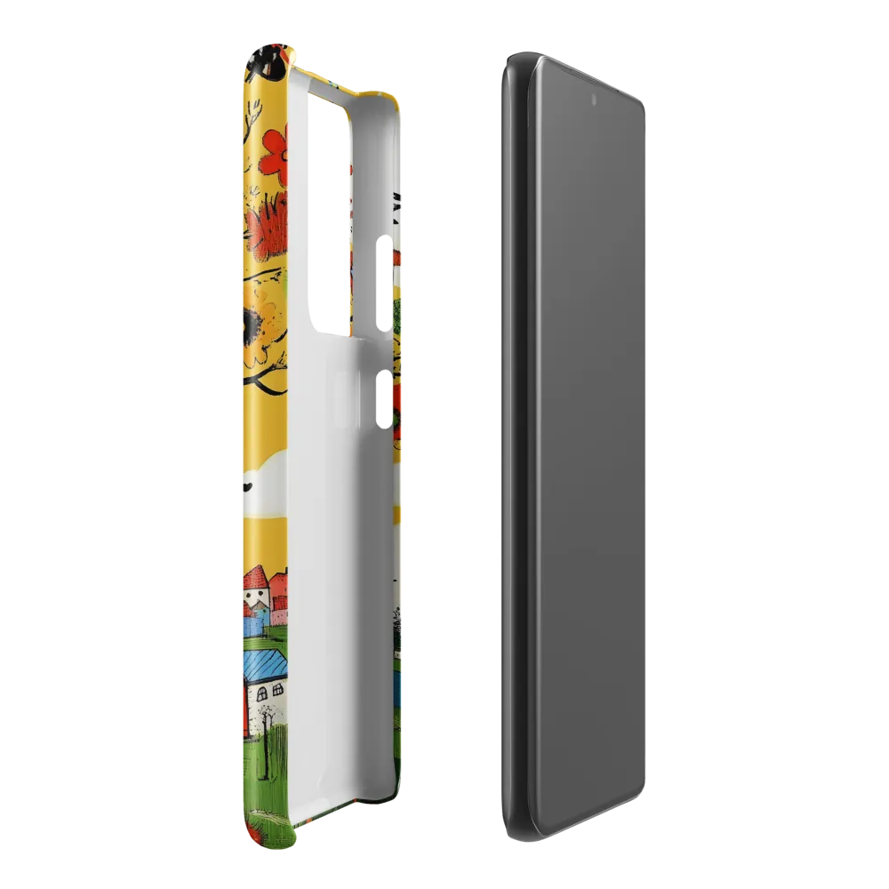 Whimsical Blooms of Life | Phone Case |  S21 Ultra | Snap Case | Glossy