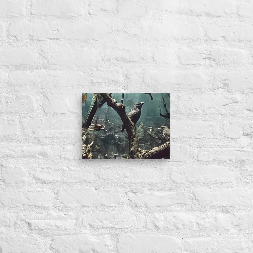 Whispers of the Avian Realm | Canvas | 9″×12″