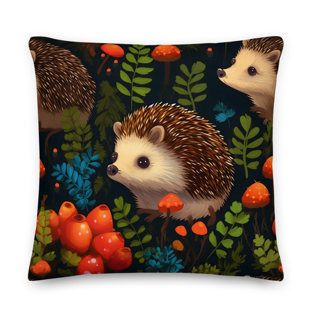 Whimsical Woodland Adventures | Pillow | 22″×22″