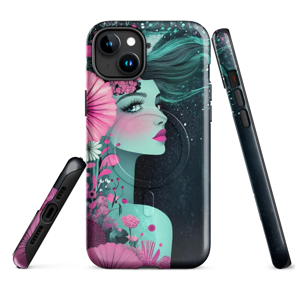 Floral Harmony: Portrait of Serenity