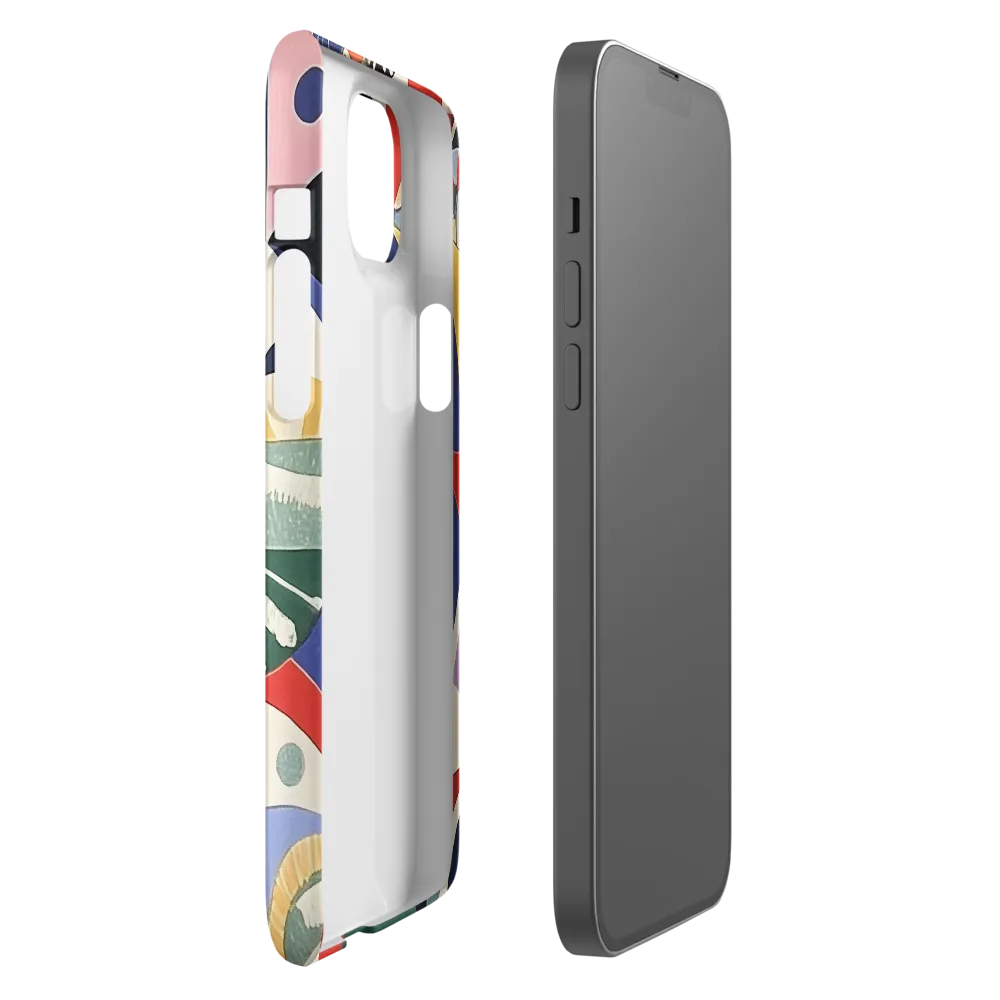 Dynamic Mosaic Symmetry | Phone Case |  14 Plus | Snap Case | Matte