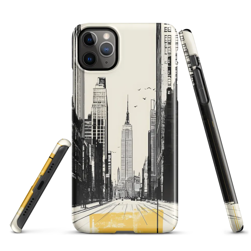 Urban Serenity: Empire State Reflection | Phone Case |  11 Pro Max | Snap Case | Glossy